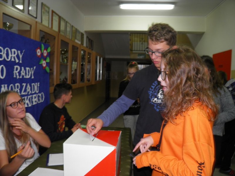 Wybory do rady samorządu uczniowskiego